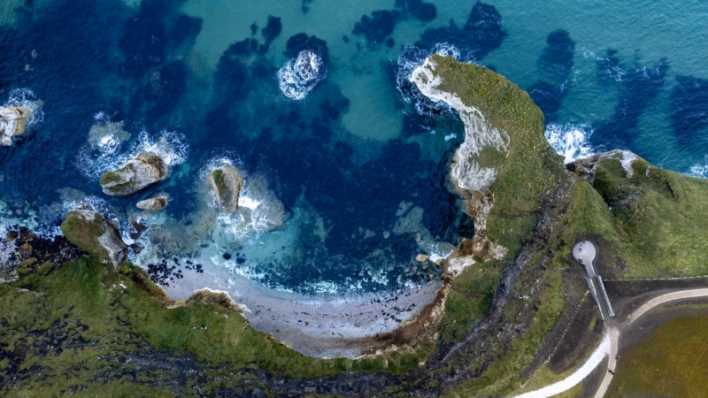 Norther Ireland Drone View