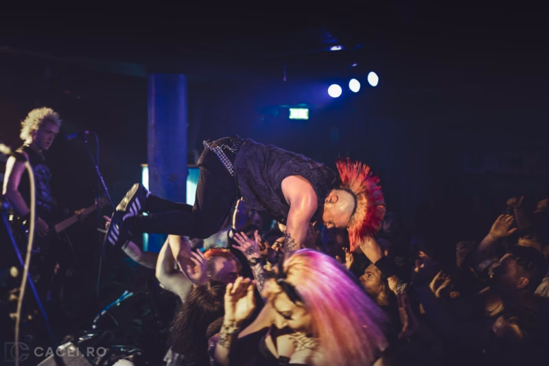 The Casualties at the Underworld, London 2022