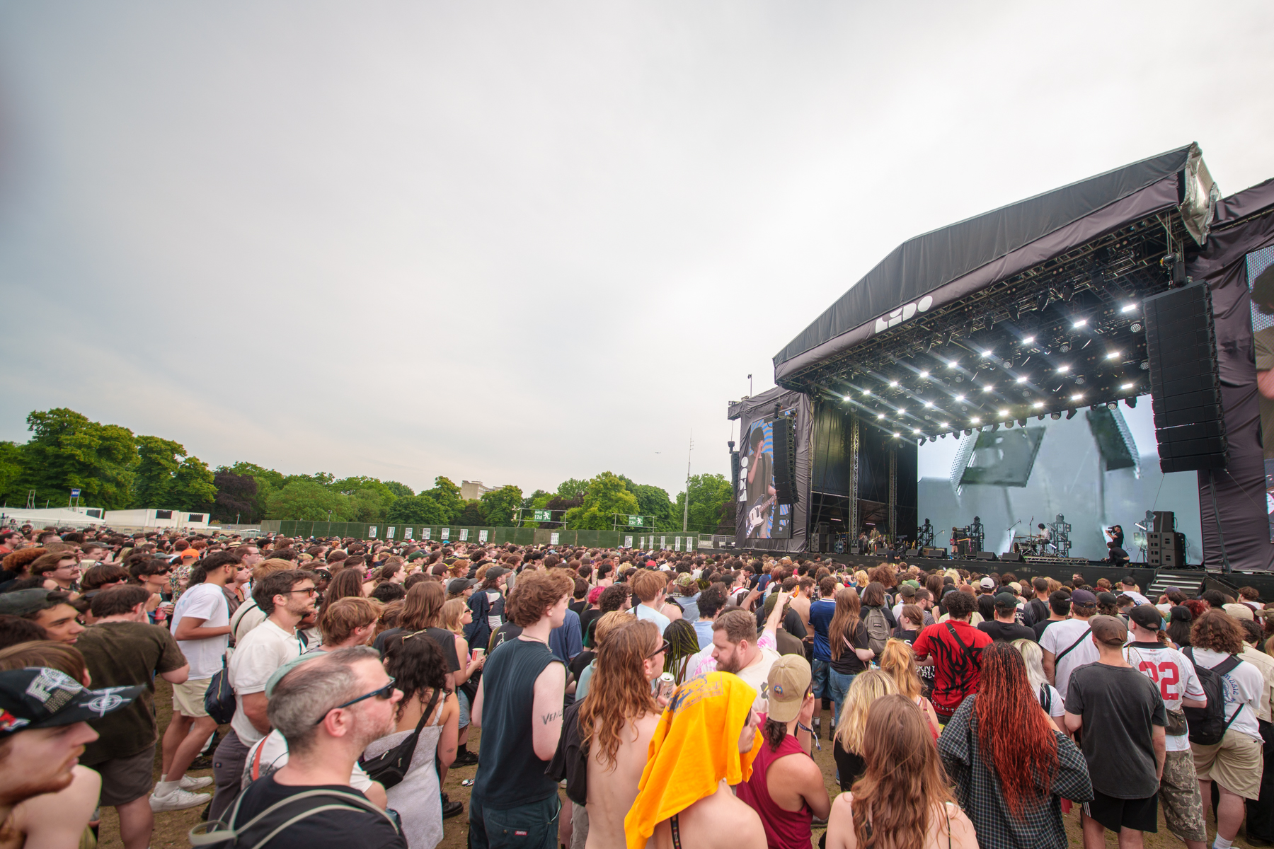 Julie at Outbreak Festival, Victoria Park, London 2025